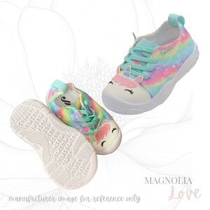 🦄 JIASUQI Unicorn Rainbow Slip On Barefoot Sneakers Shoes Never Worn NWOT
